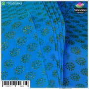 Navratri Special Vastra - Blue - nandanshringar