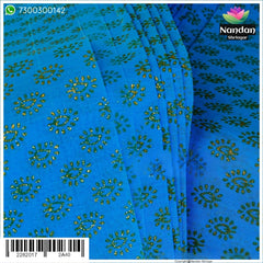 Navratri Special Vastra - Blue - nandanshringar