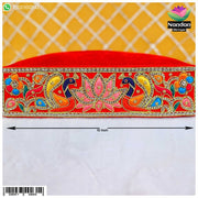 Handcrafted 10-inch Utsav Gaadi Mohra from Nandanshringars with intricate handwork for traditional Indian decoration.
