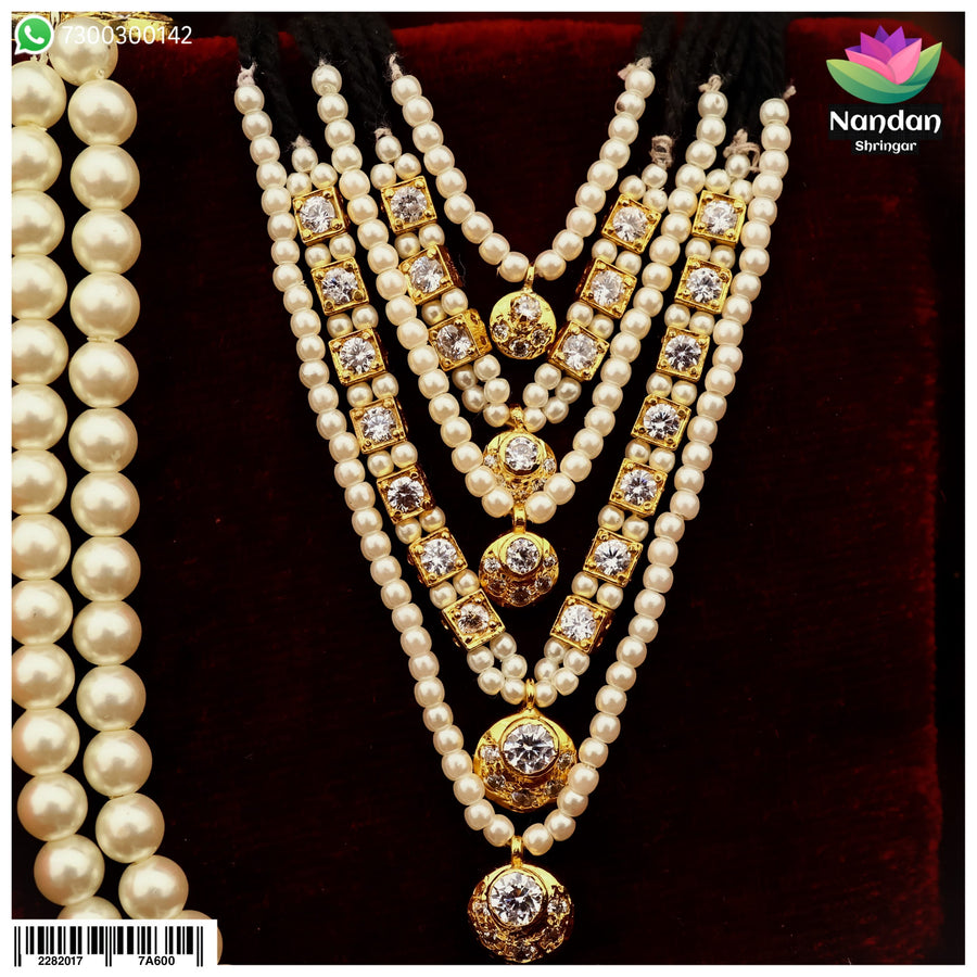 Heera Mala - Silver