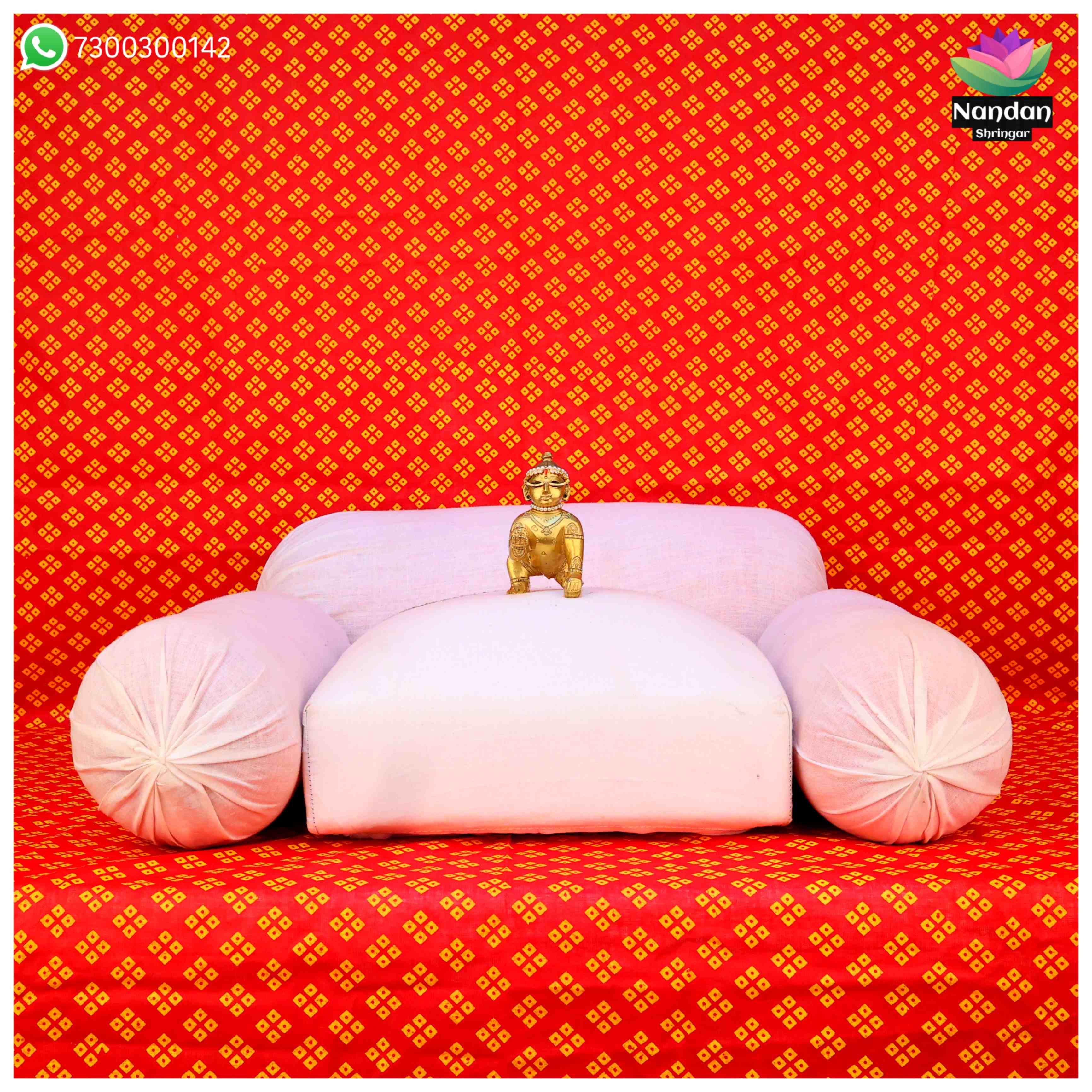 Chofuli Chunari Vastra - Red