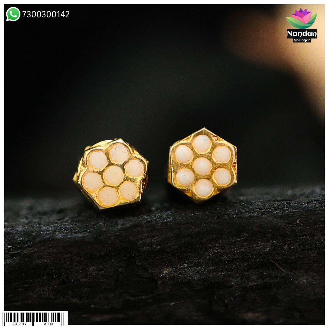 Soneri Meenakari Karnfool