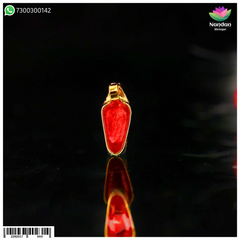 Meenakari Tilak - Red ( Size 1 )