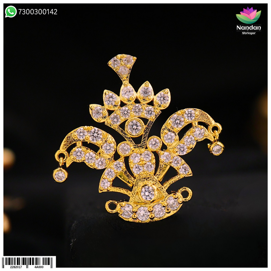 Tipara Folding Silver - Heera (4 In 1 Shringar)