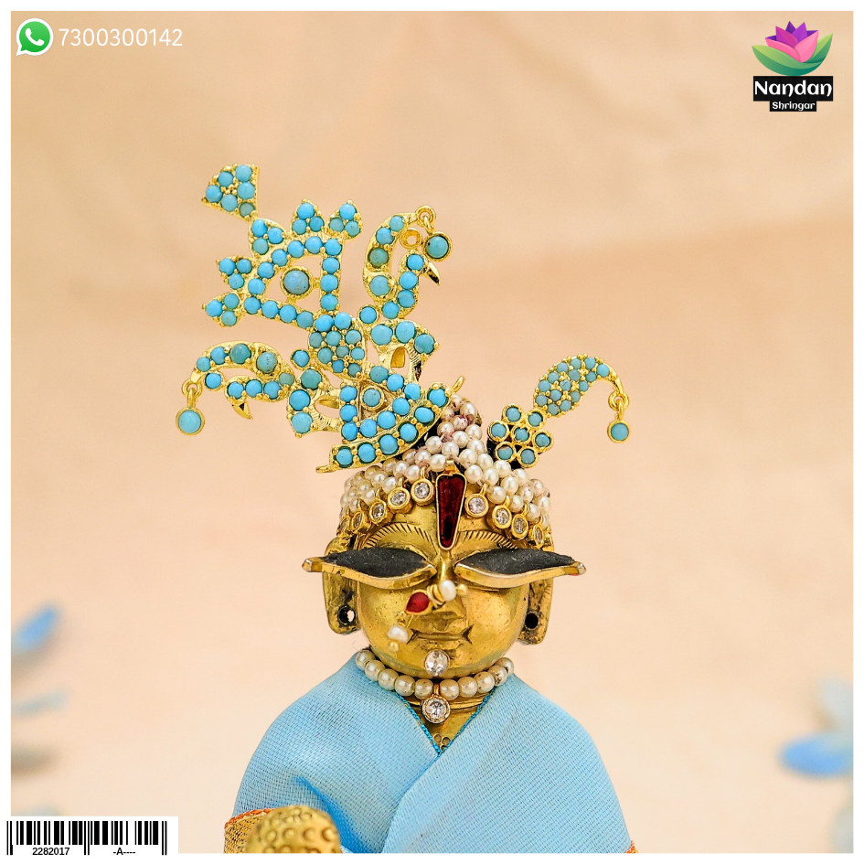 Tipara Folding Silver - Firozi (4 In 1 Shringar)