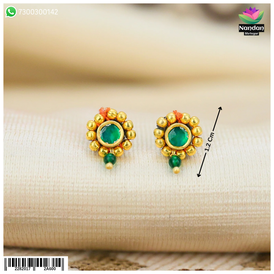 Jadaau Soneri Karnfool -  Panna (Silver)