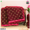 Laddu Gopal Vastra Chokdi Velvet - White