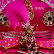 Nandan Shringar Kamal Kali Shringar jewelry set featuring intricate traditional designs and gold-tone embellishments.