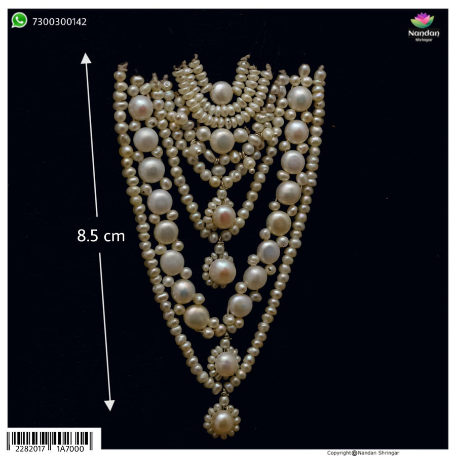 Real Pearl Haar - (Only Mala Ji)