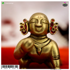 MayuraKrit Kundal - Silver Color : Manek