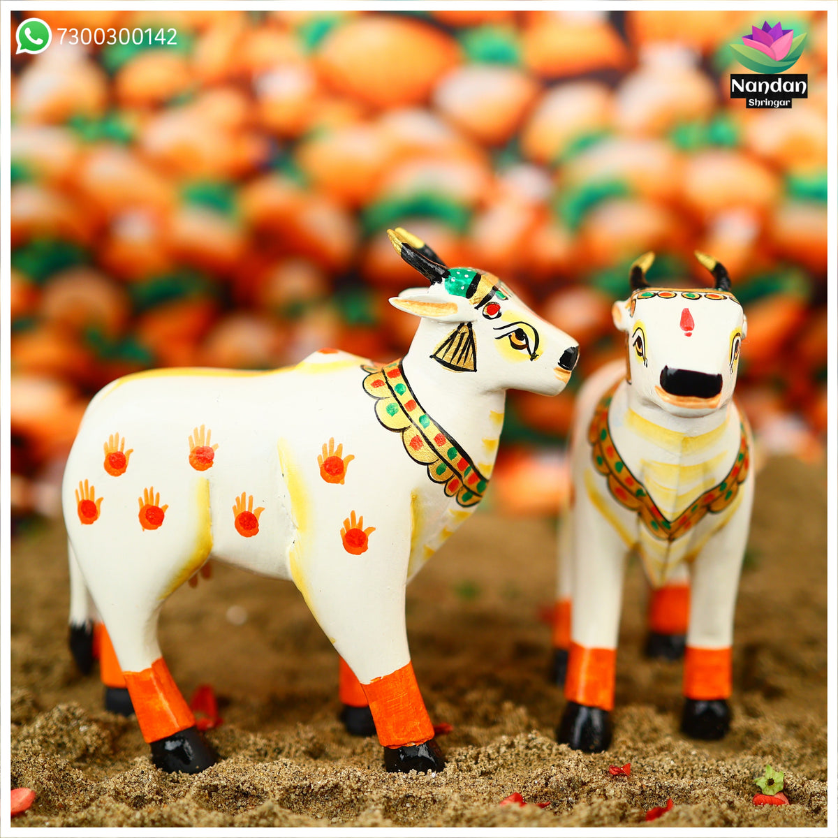 Wooden Cow - 6 Inch
