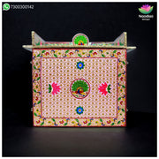 Meenakari Bangla - Reversible  Side 1 - Gulabi Side 2 - Firoja ( 12 Inch )