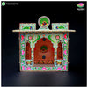Meenakari Bangla - Reversible  Side 1 - Gulabi Side 2 - Firoja ( 12 Inch )