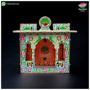Meenakari Bangla - Reversible  Side 1 - Gulabi Side 2 - Firoja ( 12 Inch )