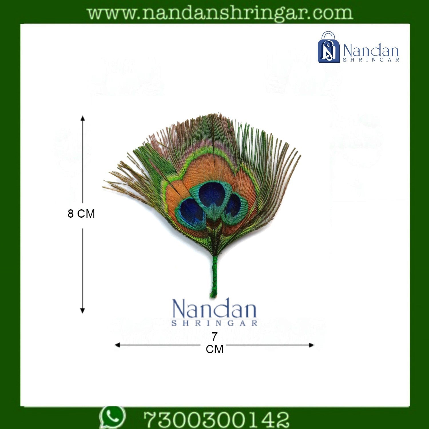 3 Mor Pankh Ki Jod - Double Side