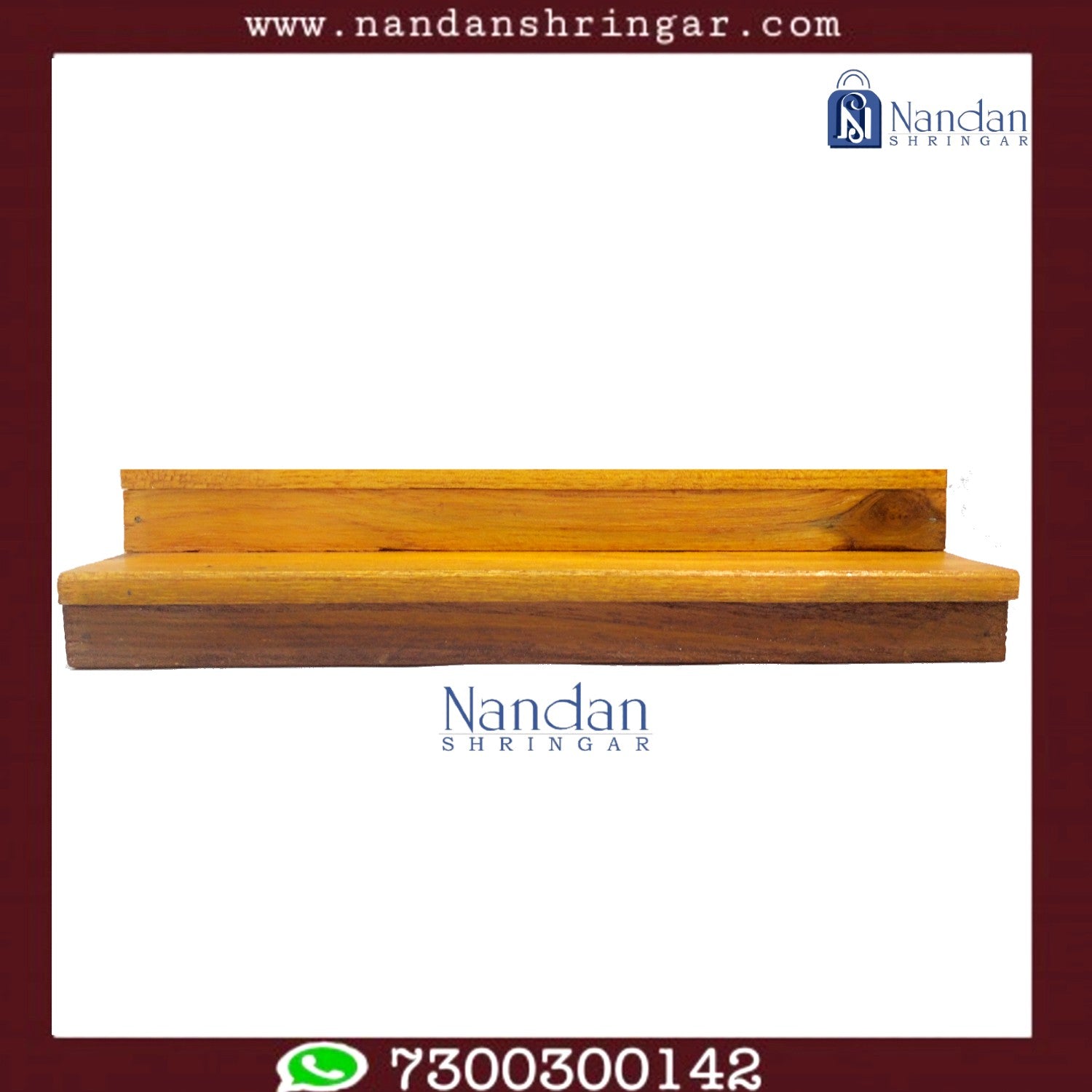 Wooden Khand Paat (9.5 Inch)