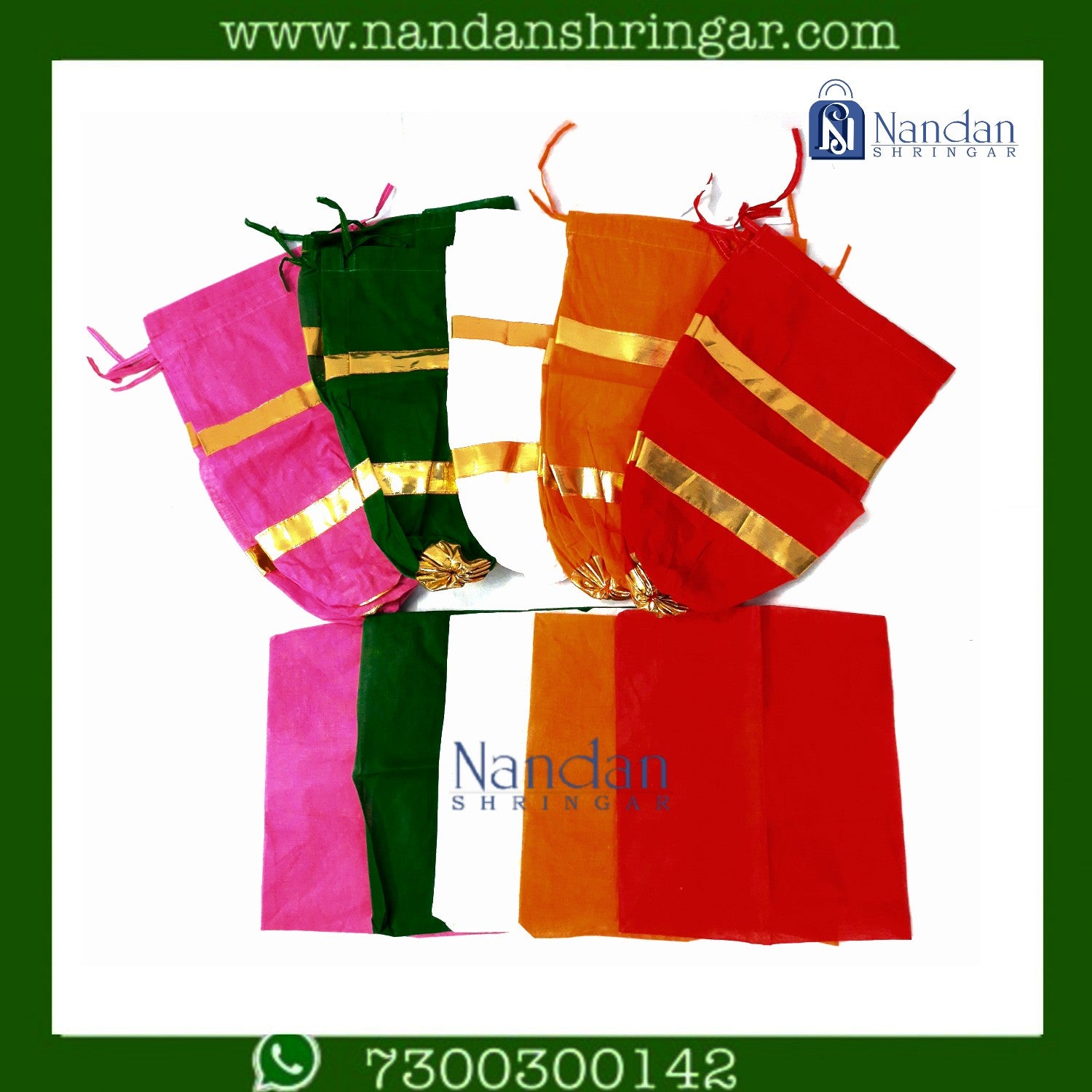 Gaadi Takiya Cover Set - 8 Inch (Five Colors)