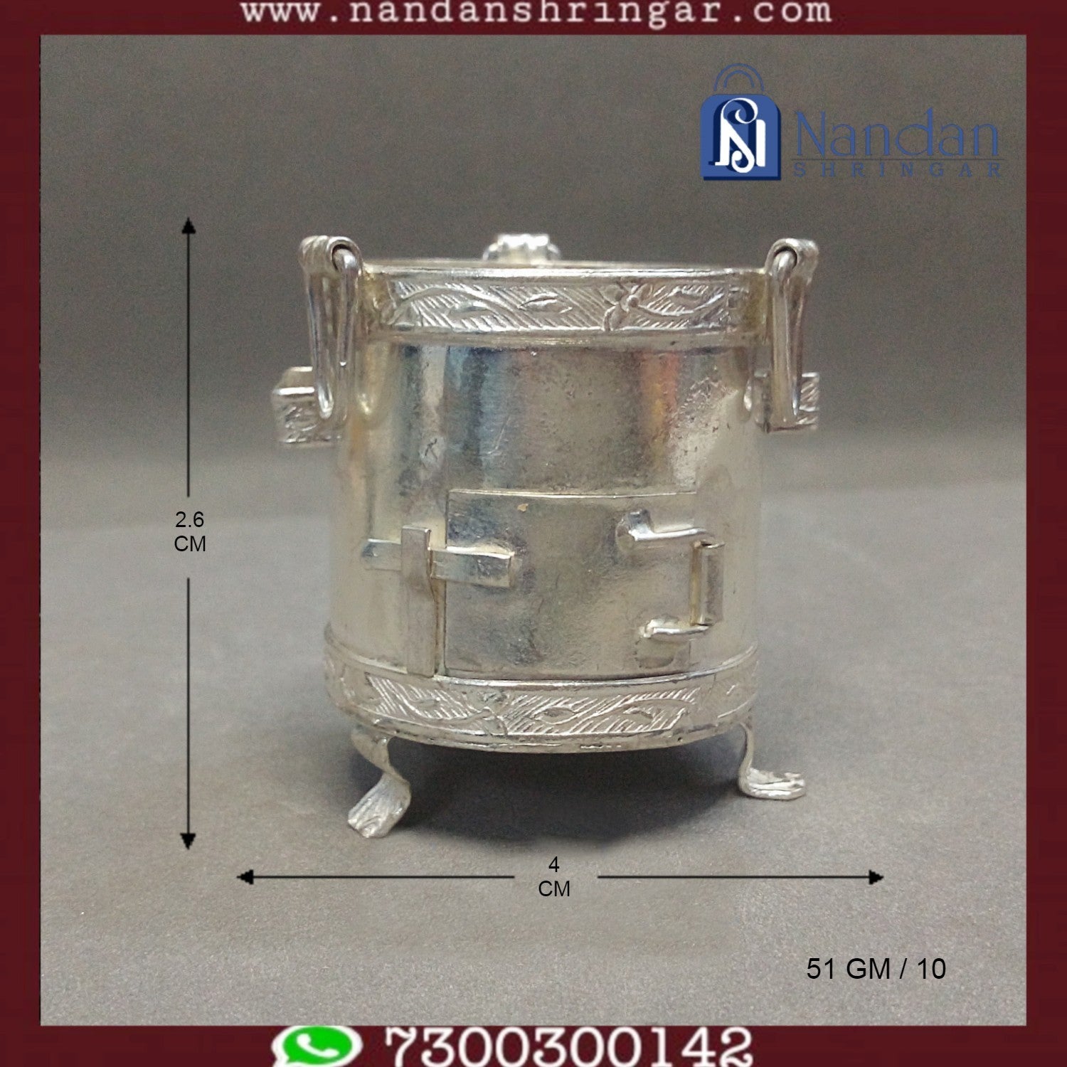 Sigdi - Fine Silver (51 GM)