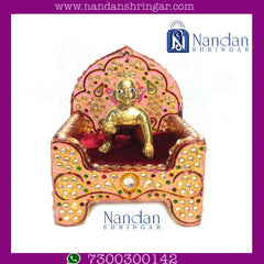 Meenakari Moti Sinhasan