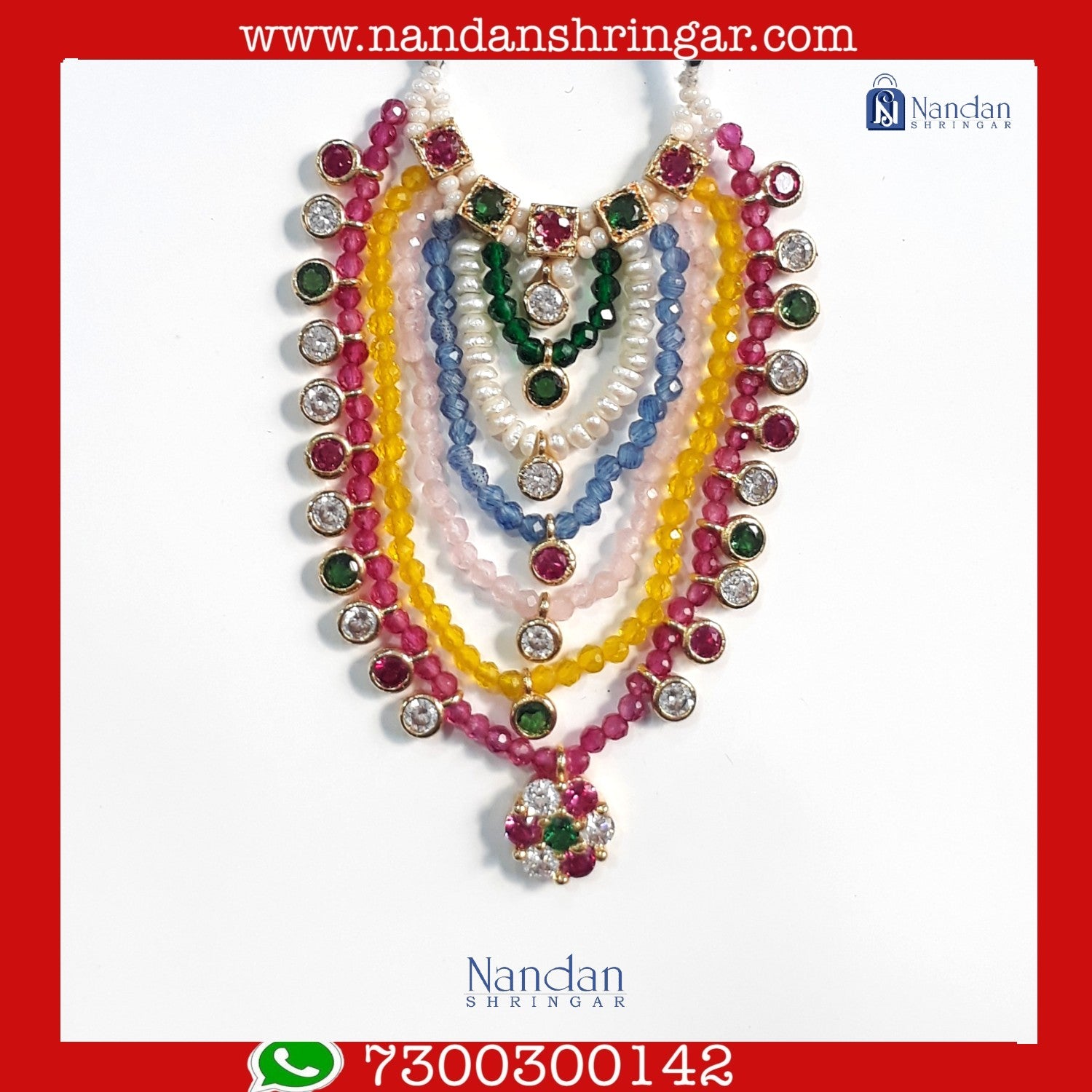 Hasli Haar - Real Pearl (Janmashtmi Special)