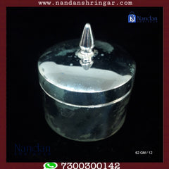 Banta medium fine silver decorative piece by Utsav Arts with intricate detailing and elegant design.