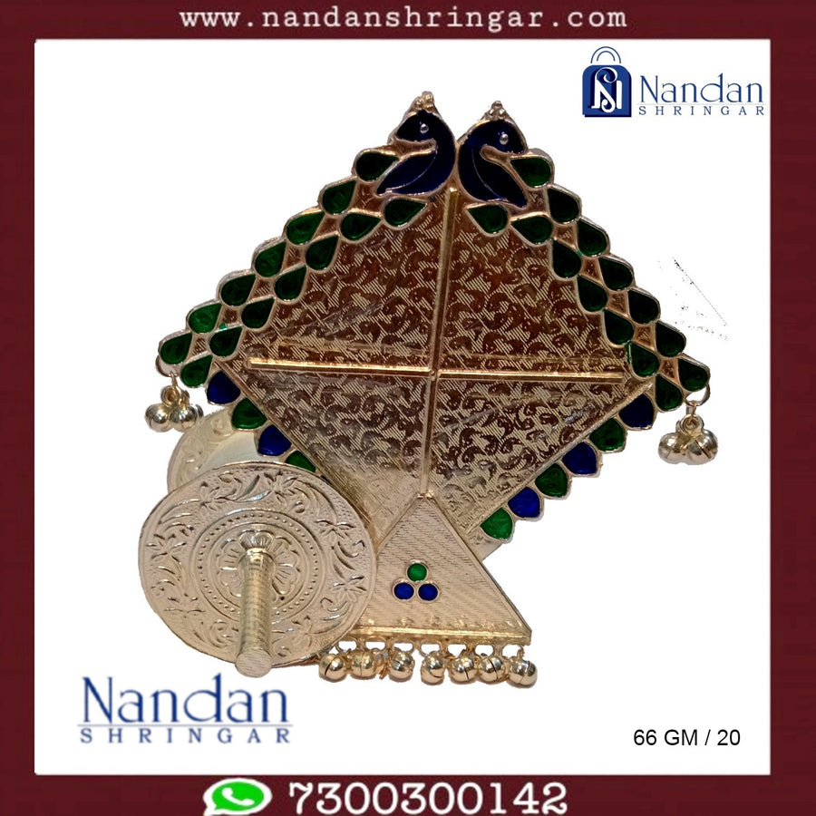 Patang Chakri Set- Fine Silver (66 GM)
