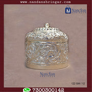 Fine silver Banta Ji sculpture by Utsav Arts, showcasing detailed craftsmanship and traditional design.