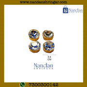 Nandanshringars Chibuk, traditional jewelry piece with intricate design, shown close-up on a plain background