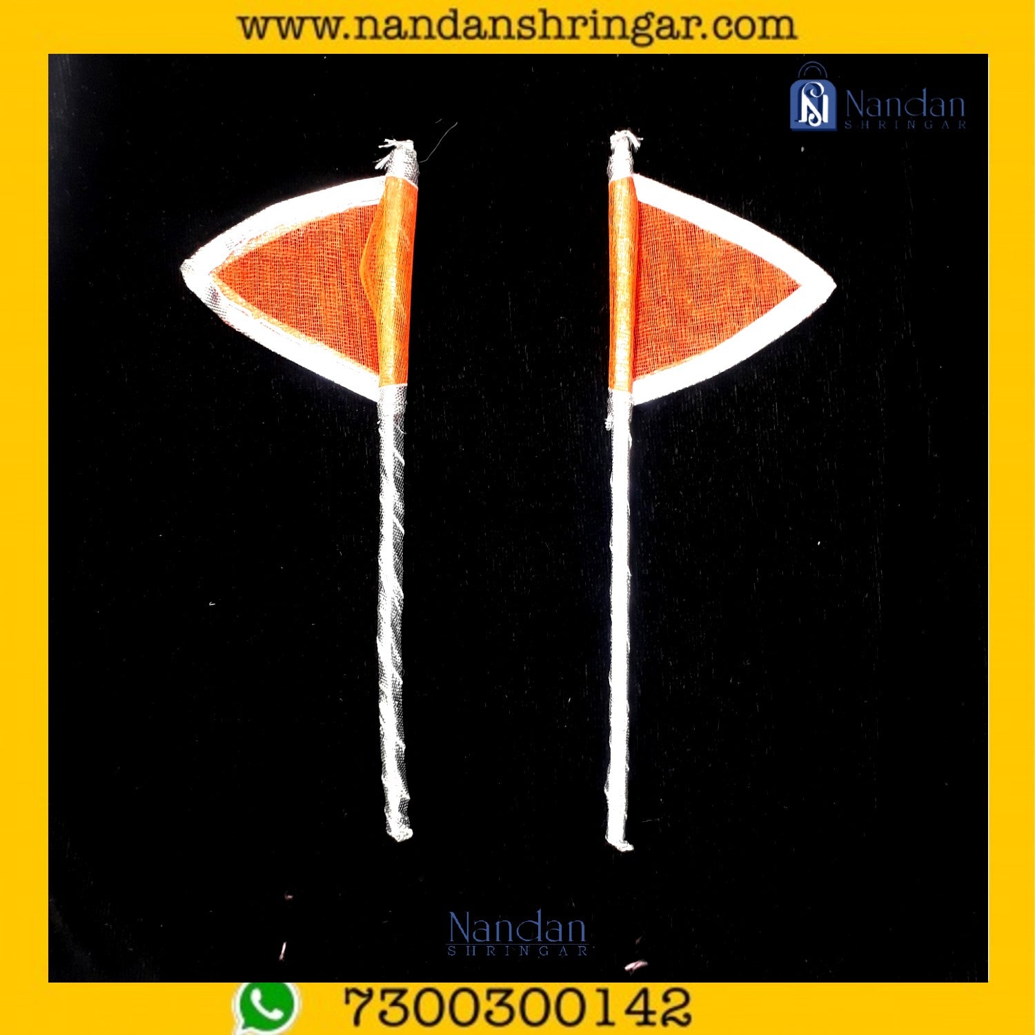 Shree Lalan Kit - 500 by Nandanshringars featuring vibrant colors and intricate designs for decorative purposes.