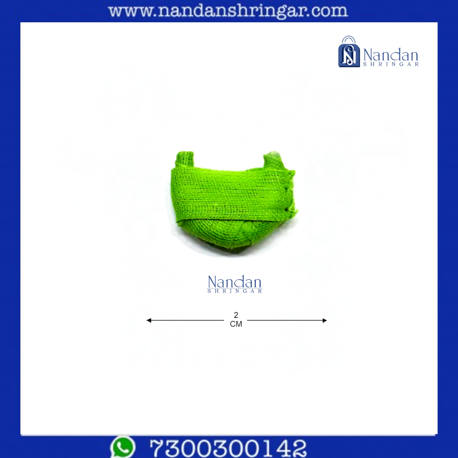 Chhajedar Malmal Paag - Various Colors (Pack of 10) - nandanshringar