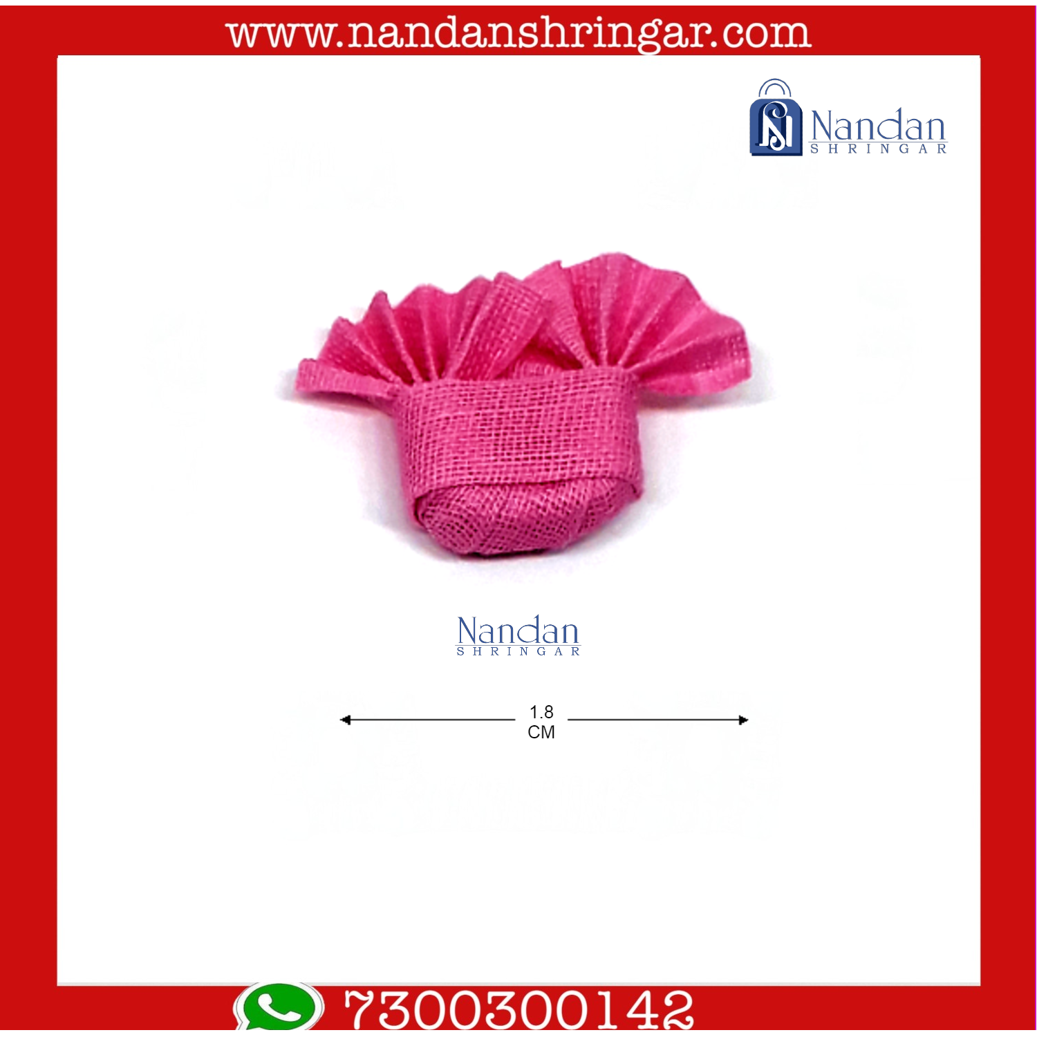 Dumala Malmal Paag - Various Colors (Pack of 10) - nandanshringar