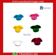 Dumala Malmal Paag - Various Colors (Pack of 10) - nandanshringar