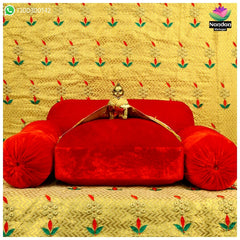 Diwali Special Furak saai Vastra - Soneri Zari