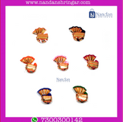 Feta Zari Paag - Small - Various Colors (Pack of 10) - nandanshringar