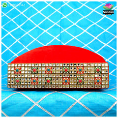 Kundan Gaadi Mohra 8Inch