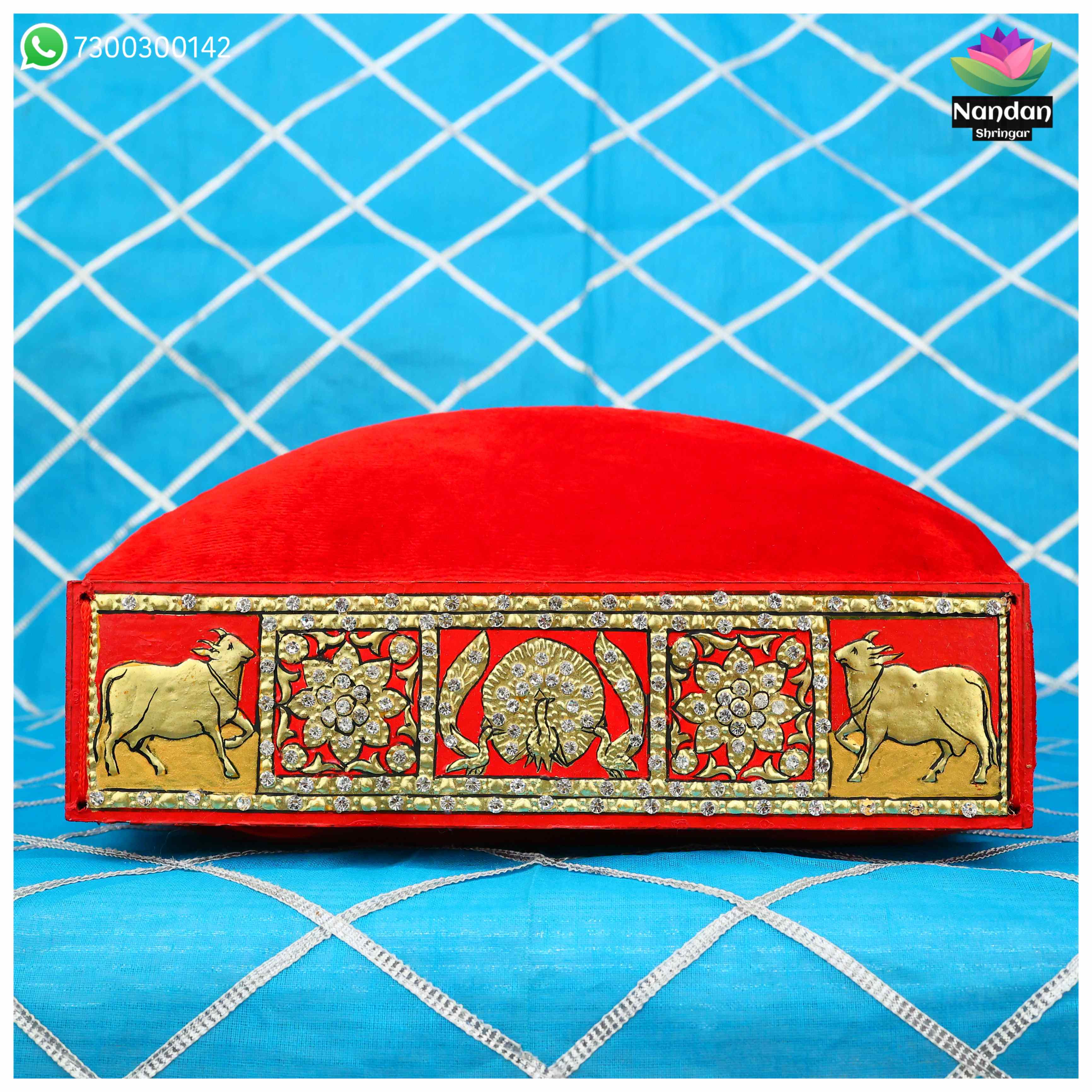 Cow Gaadi Mohra 8 Inch