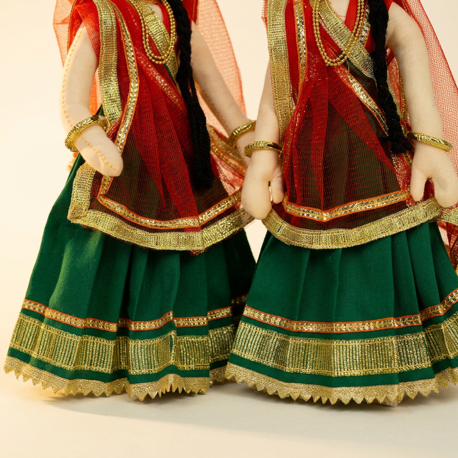 Cloth Gopi Set One Pair - 8 inch