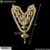 Moti Haar Real Pearl - (Silver)