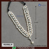 Moti Mala Silver - Real Pearl (No 3)