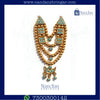 Choldi Chouki Mala - Firozi (Gold, Silver)