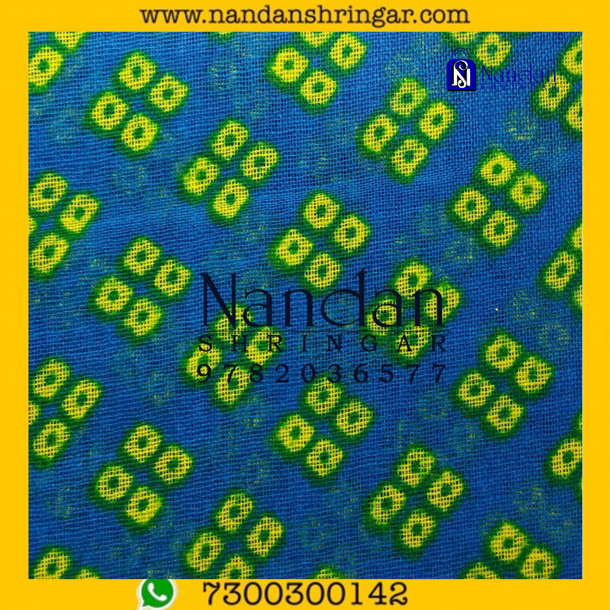 Choufuli Premium Vastra in blue, featuring intricate designs and soft fabric, by nandanshringars.