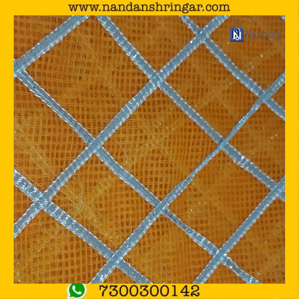 Janmashtami Special Premium Doriya Vastra - Four Line - nandanshringar