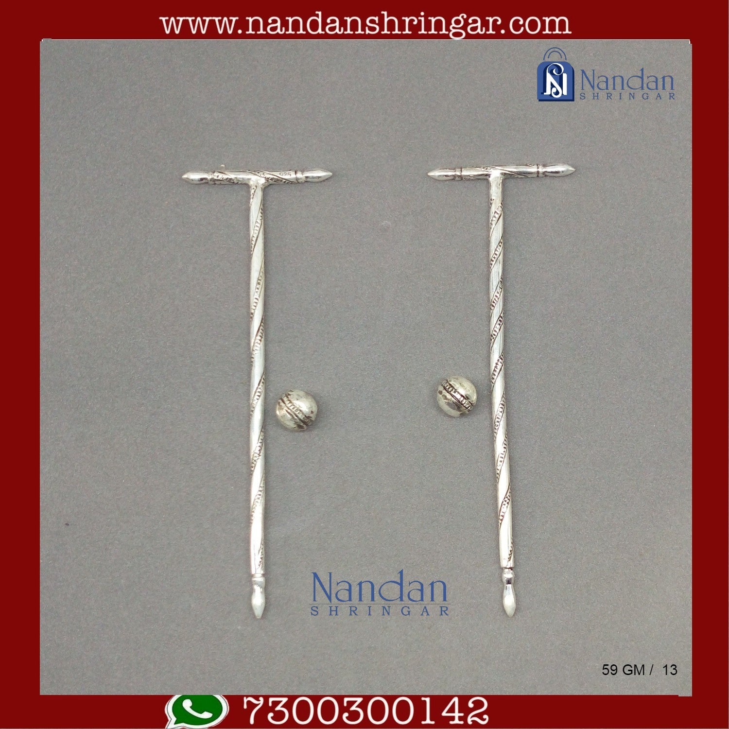 Gend Chadi - Fine Silver – nandanshringar