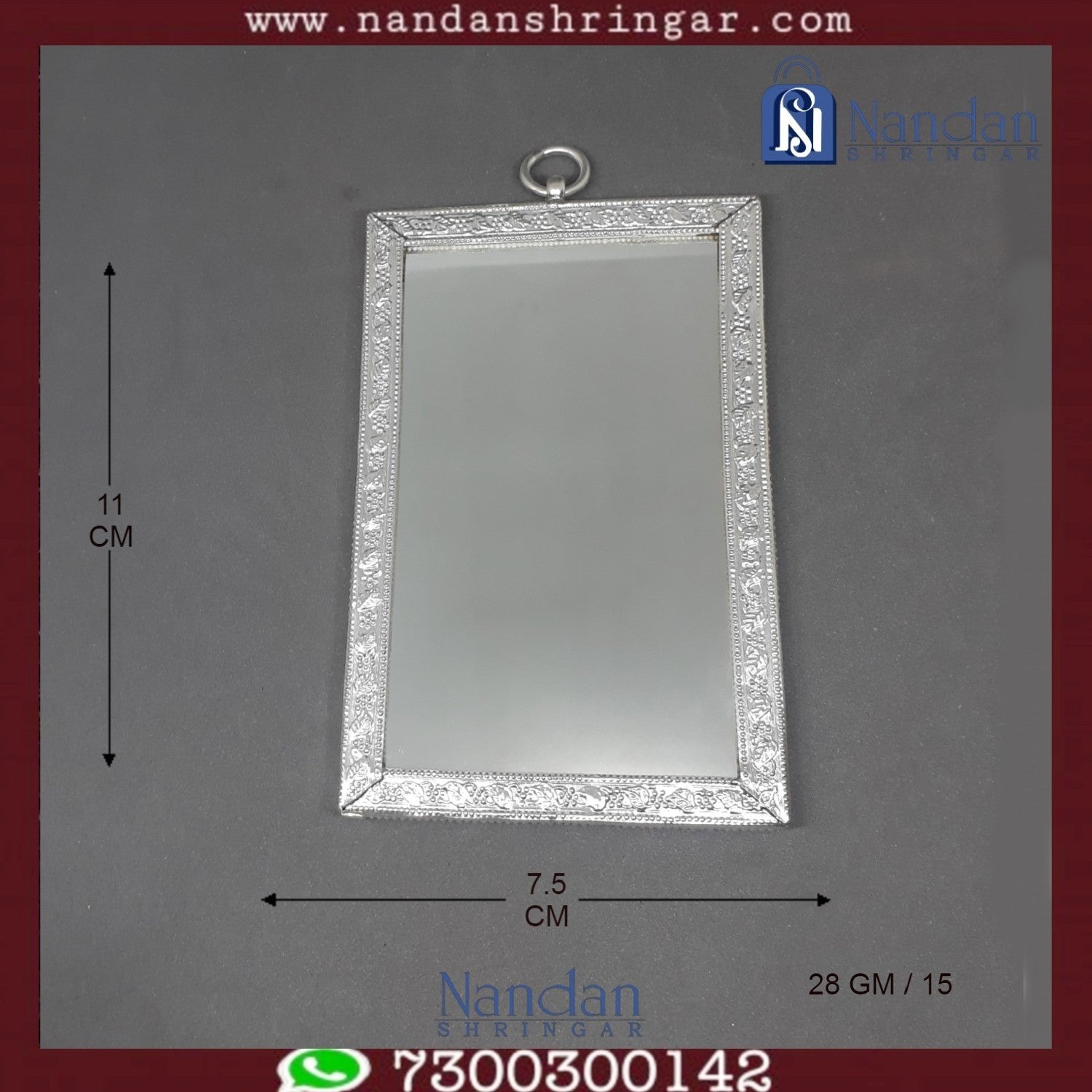 Aarsi/Mirror - Fine Silver (11 CM)