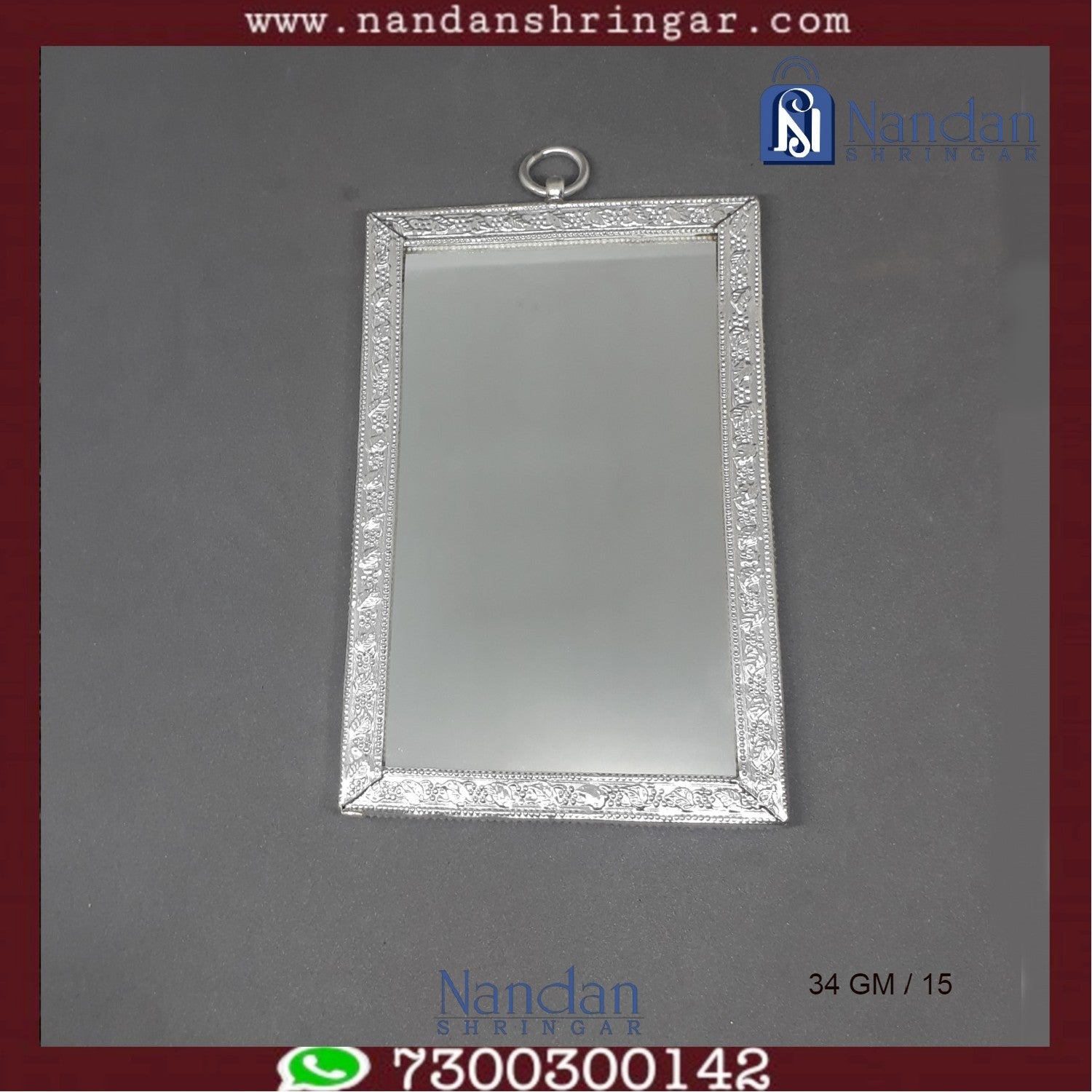 Aarsi/Mirror - Fine Silver (13 CM)