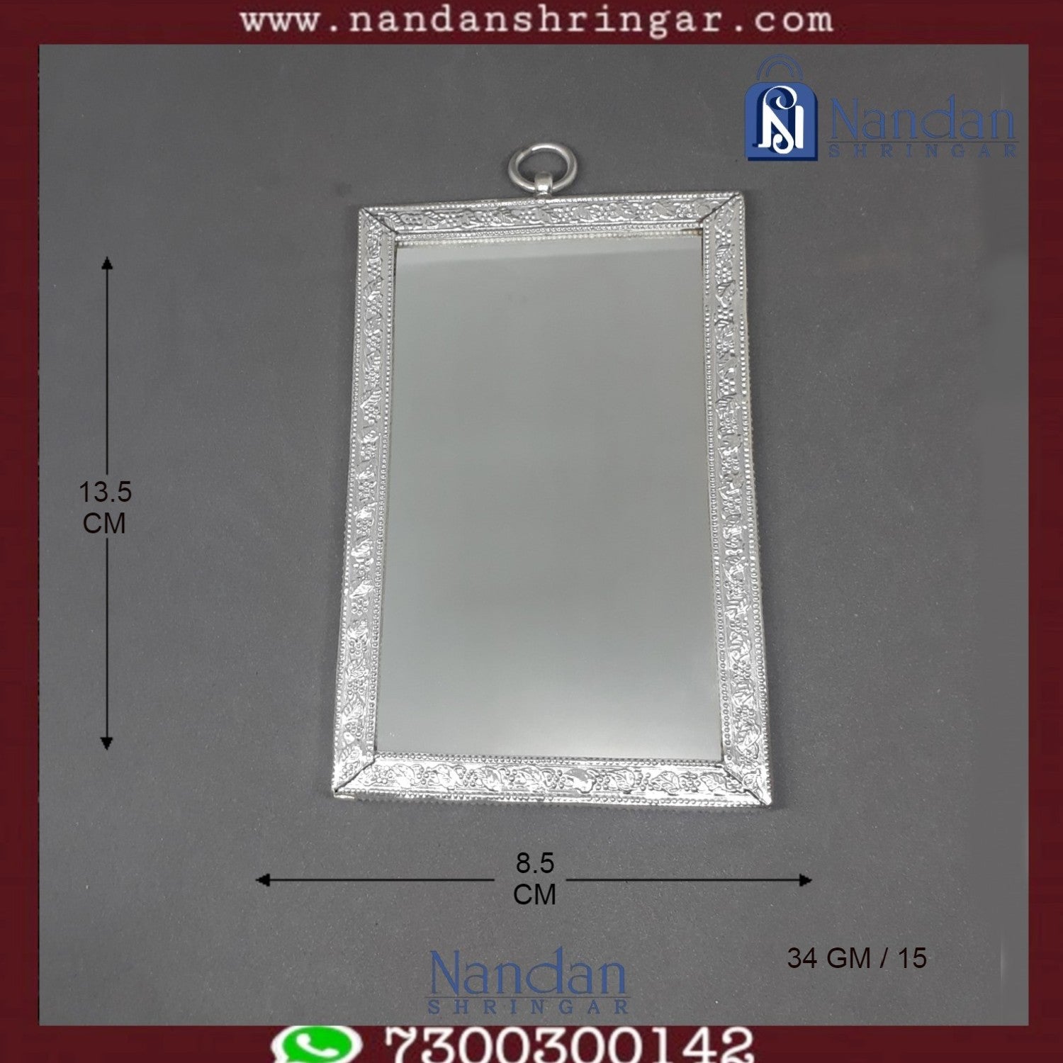 Aarsi/Mirror - Fine Silver (13 CM)