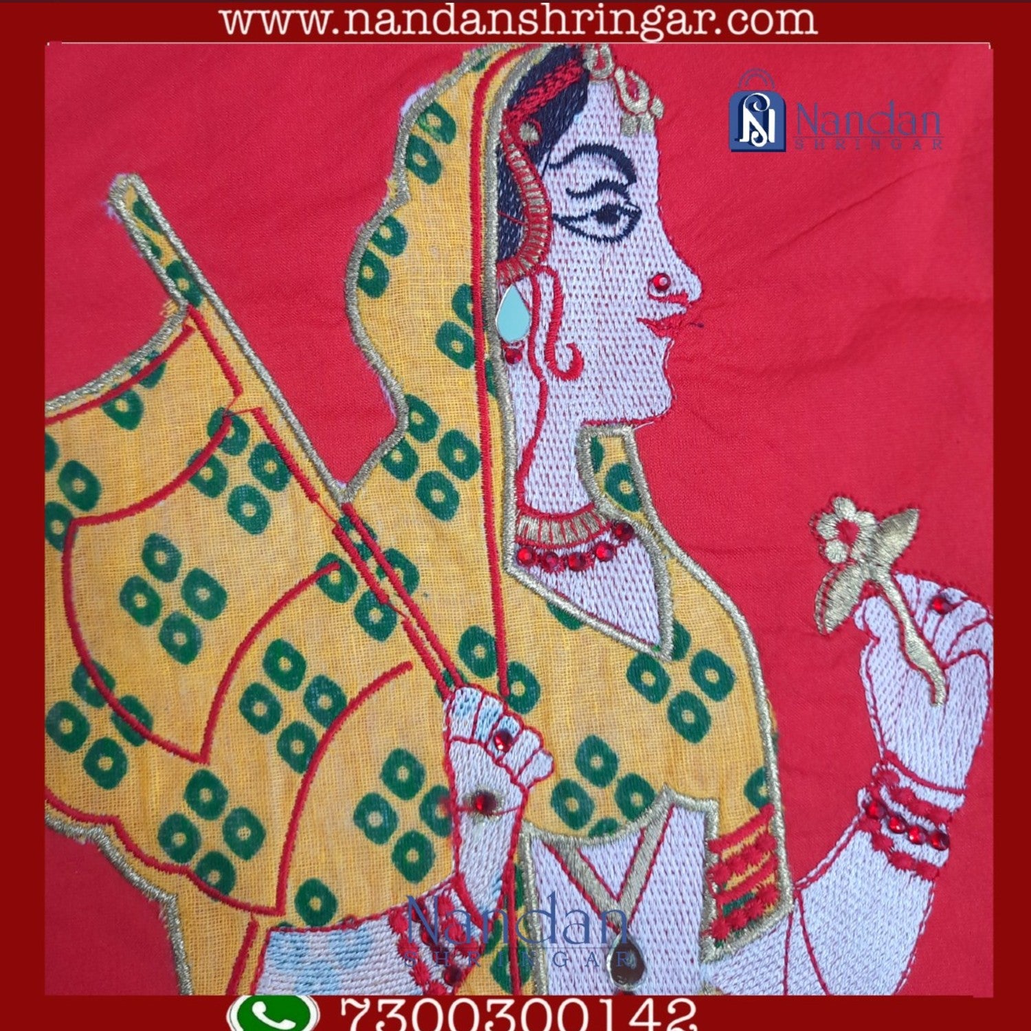 Special Embroidery Pichwai (Hindolna)