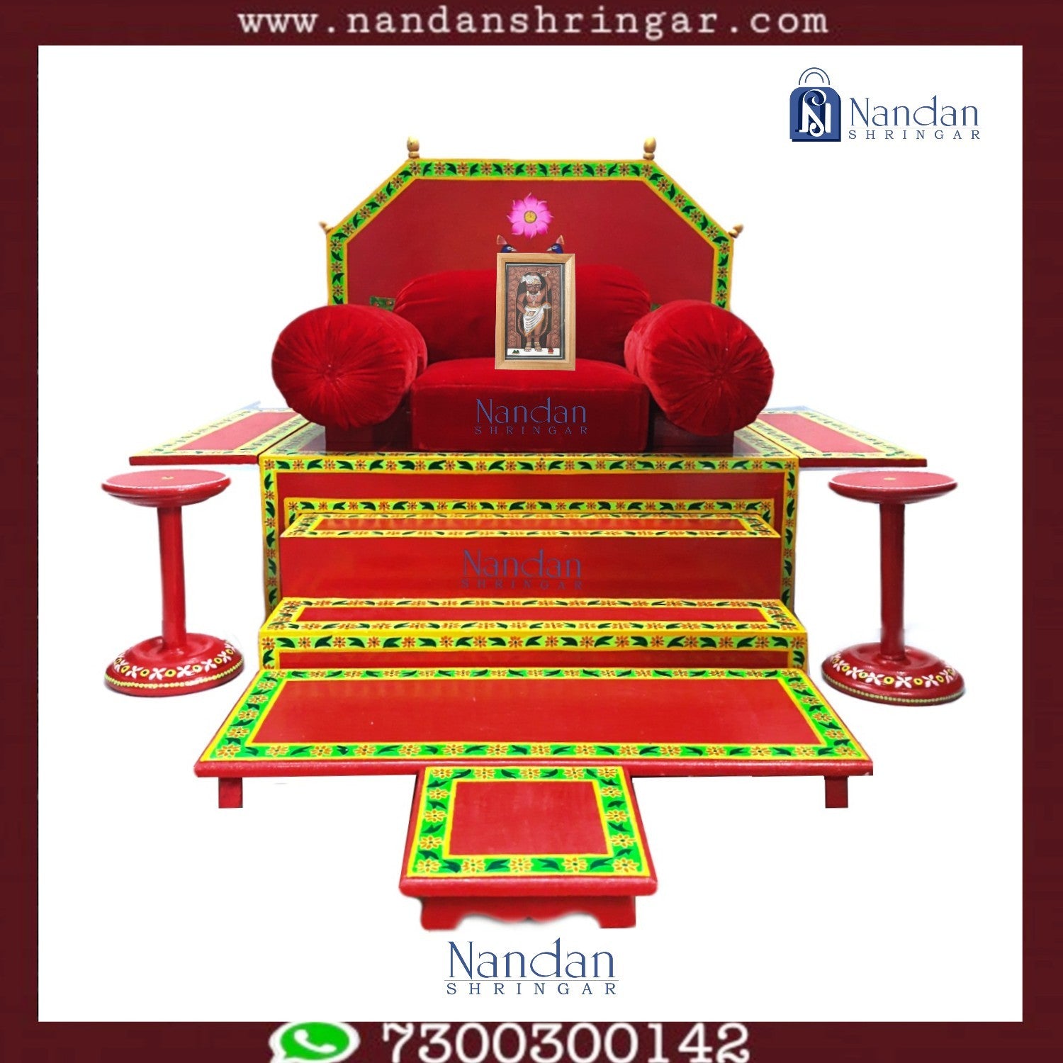 Sinhasan Khand Paat Choki With Padga