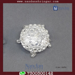 Fine silver Designer Chakri by Utsav Arts featuring intricate detailing and elegant craftsmanship.