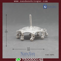 Fine silver Designer Chakri by Utsav Arts featuring intricate detailing and elegant design.